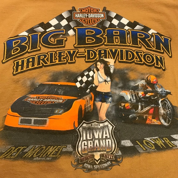 Harley Davidson Shirts Big Barn Harley Davidson Ia Speedway T